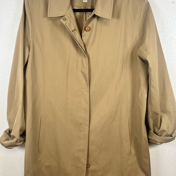 Jones New York Classic Tan Trench Coat – Women’s Large | Fall Wardrobe Essential - Picture 5 of 10